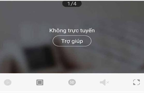 camera wifi bị ngoại tuyến